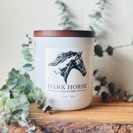 Light up your space with our equestrian-scented candles! Enjoy fresh hay, soft leather, and sweet wildflower scents.