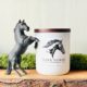 Light up your space with our equestrian-scented candles! Enjoy fresh hay, soft leather, and sweet wildflower scents.